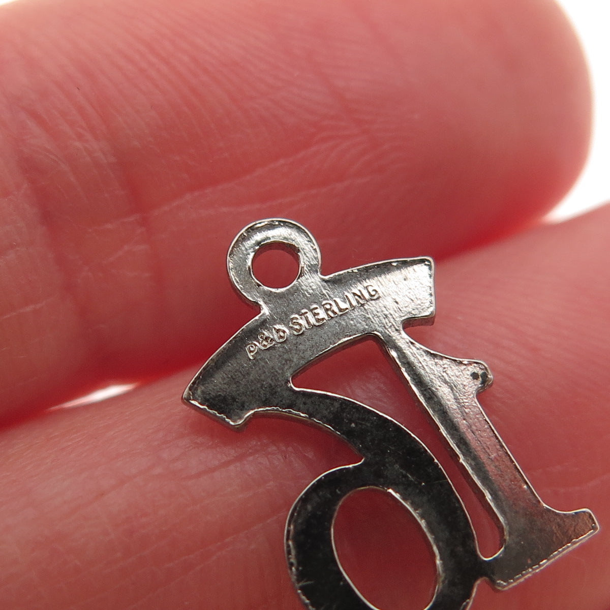Paye & Baker 925 Sterling Silver Vintage Sweet 16 Mini Charm Pendant