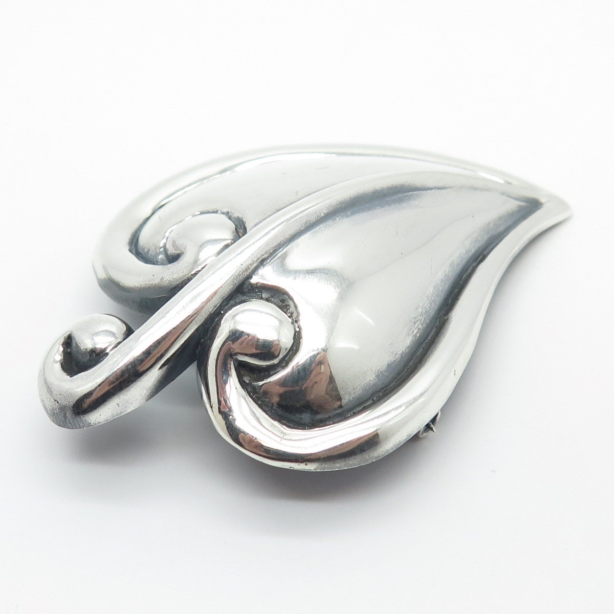 925 Sterling Silver Vintage Pepper Pin Brooch