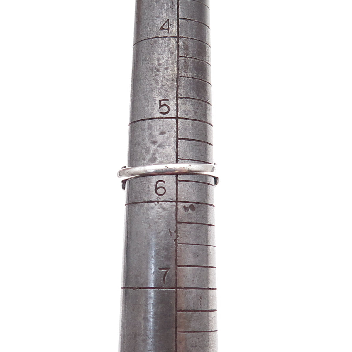 Uncas 925 Sterling Antique Art Deco Real Marcasite & Rhinestone Ring Size 5.75