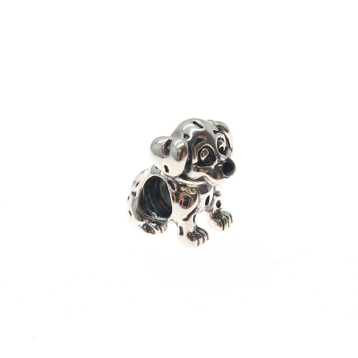 CHAMILIA & DISNEY 925 Sterling Silver Lucky The Dalmatian Slide Bead Charm