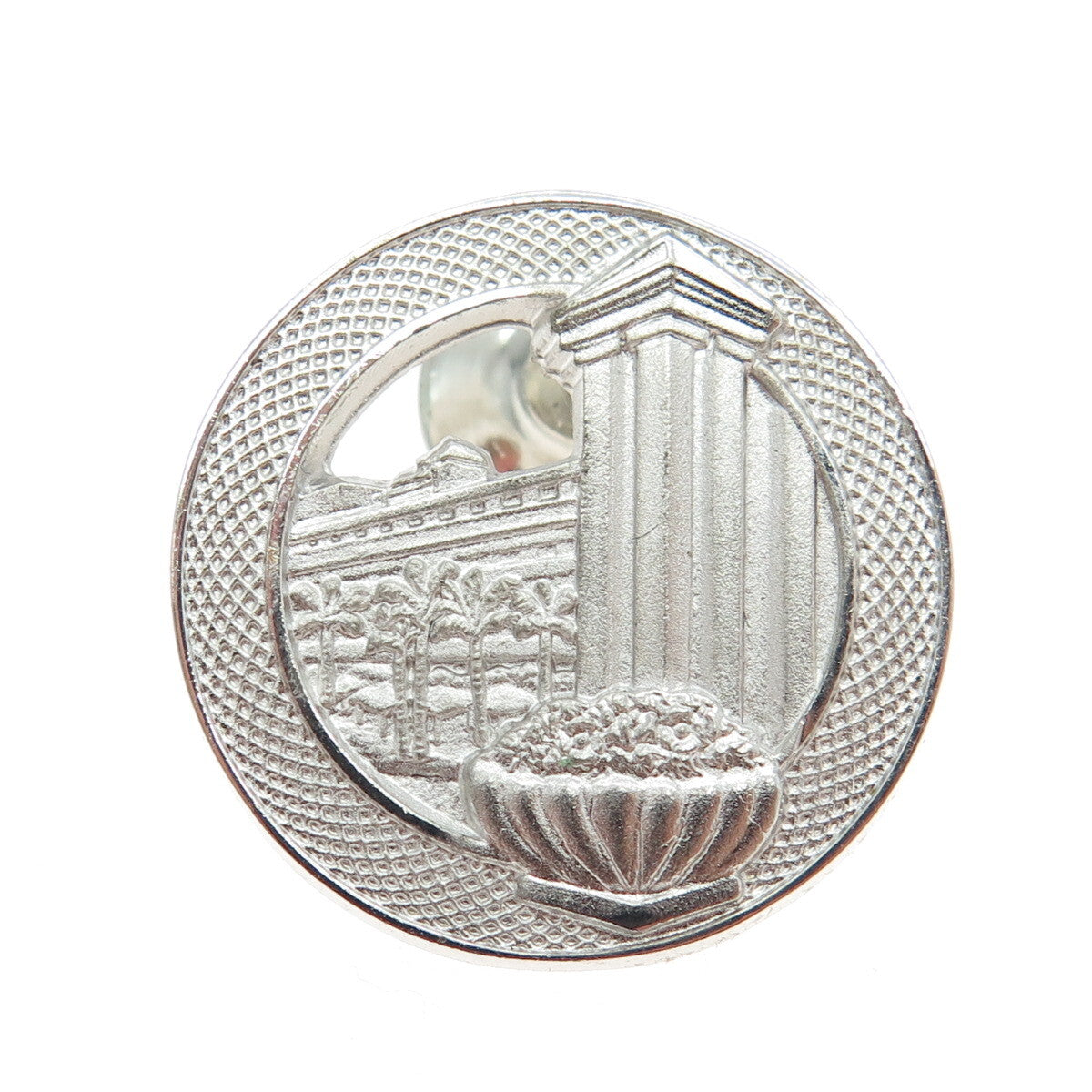 925 Sterling Silver Vintage 1996 Oakwood Homes Sales Leaders Award Lapel Pin