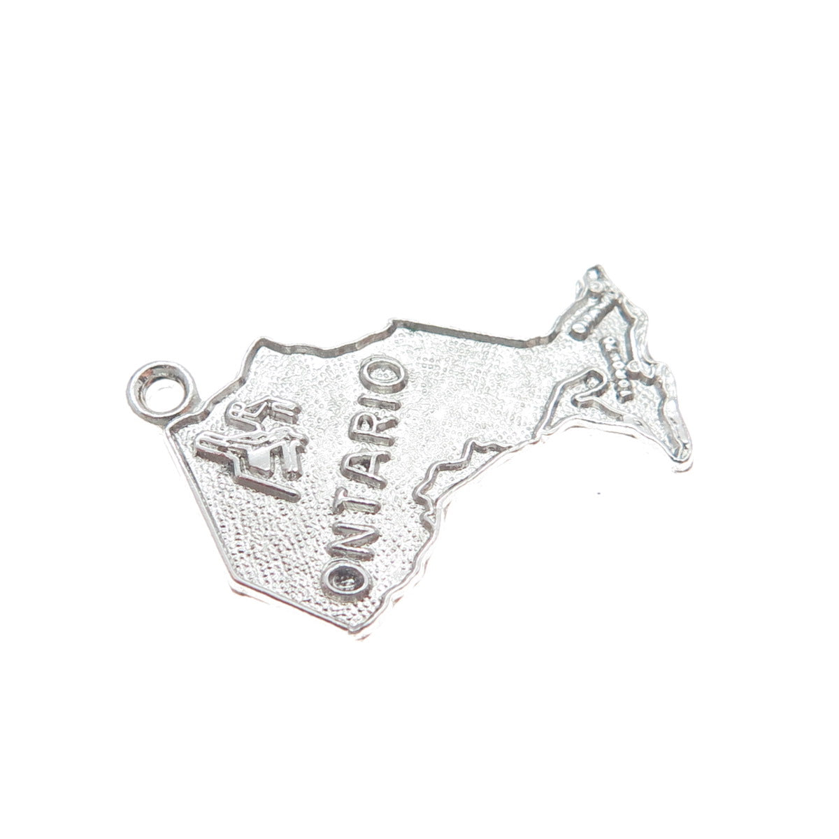 BREADNER CO. 925 Sterling Silver Vintage Ontario Canada Minimalist Charm Pendant