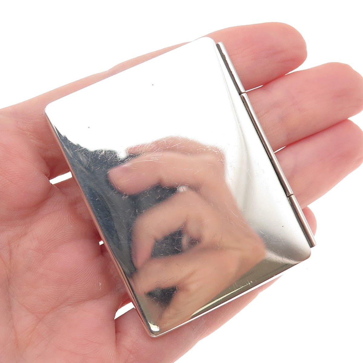 Tiffany & Co. 925 Sterling Silver Vintage Double Photo Frame Case