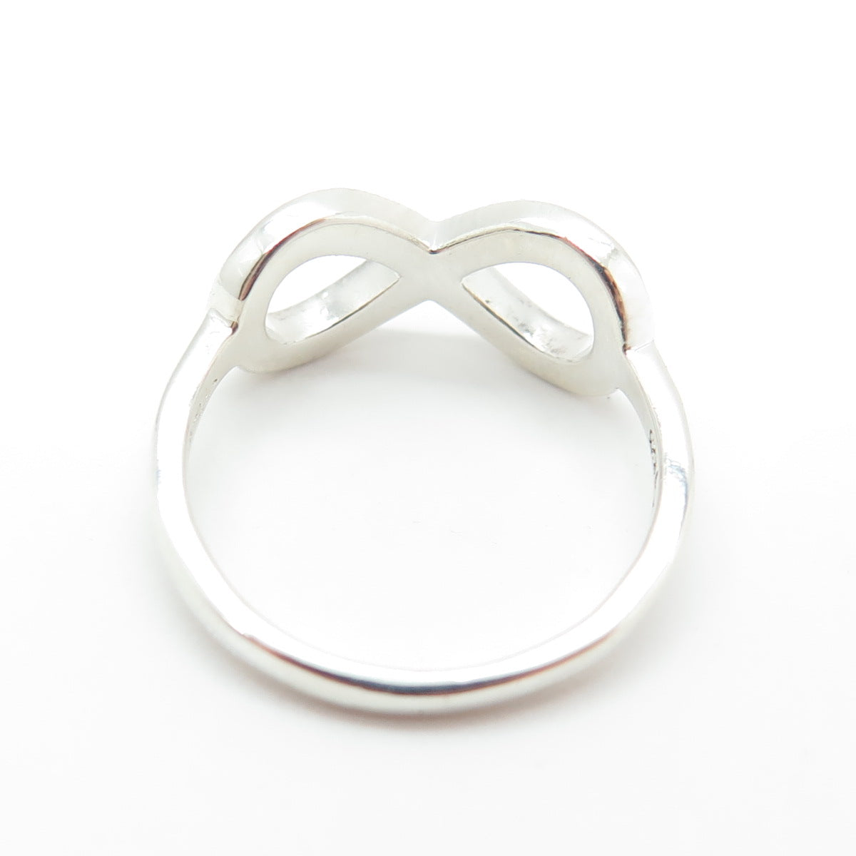 THOMAS SABO 925 Sterling Silver Round-Cut C Z Infinity Ring Size 6.25