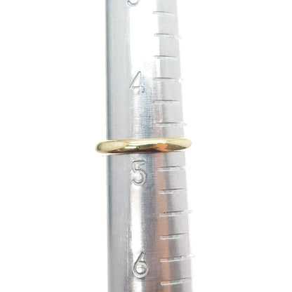 925 Sterling Silver Gold Plated Real Diamond & Green Amethyst Ring Size 4.75