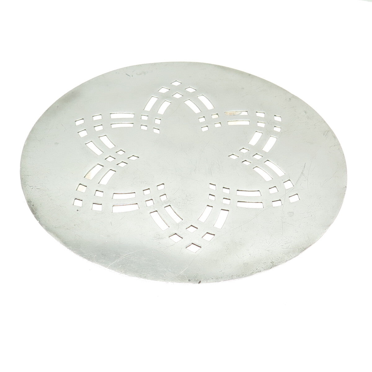 925 Sterling Silver Vintage Floral Trivet Stand