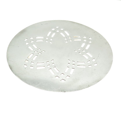 925 Sterling Silver Vintage Floral Trivet Stand