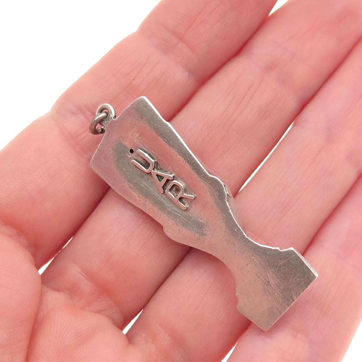 800 Silver Vintage Egyptian Nefertiti UAR Charm Pendant