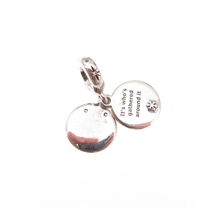Pandora 925 Sterling Silver C Z Perfect Christmas Dangle Charm