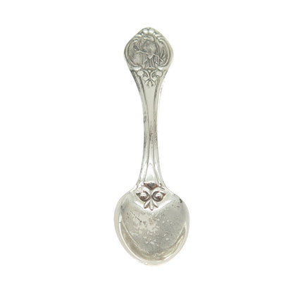 925 Sterling Silver Vintage 1979 Connecticut Salt & Spices Spoon