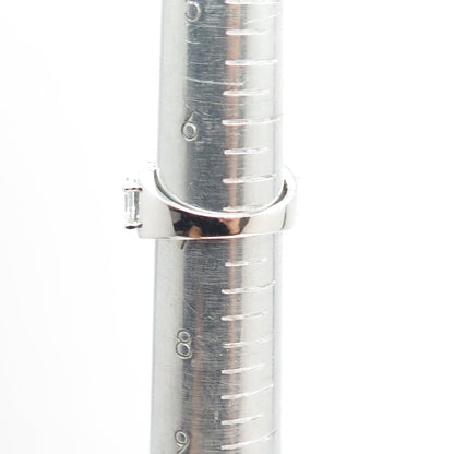 925 Sterling Silver Multi-C Z Ring Size 7