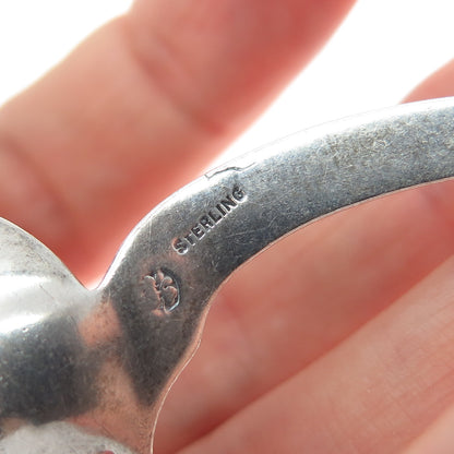 925 Sterling Silver Antique Art Deco Mystic Shrine Pilgrim Masonic Coffee Spoon
