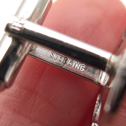 ANTAYA 925 Sterling Silver Vintage Holy Spirit Cufflinks