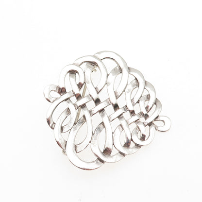 MMA Metropolitan Museum of Art 925 Sterling Silver Vintage Celtic Knot Pendant