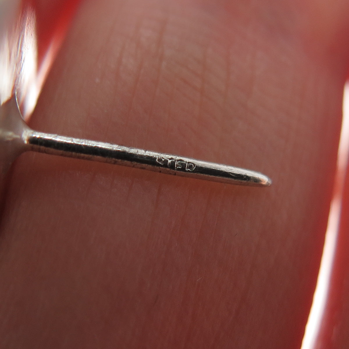 925 Sterling Silver Vintage Real Sodalite Modernist Oxidized Earrings