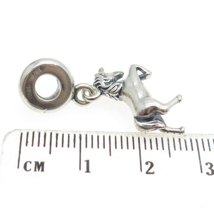 PANDORA 925 Sterling Silver Unicorn Dangling Charm