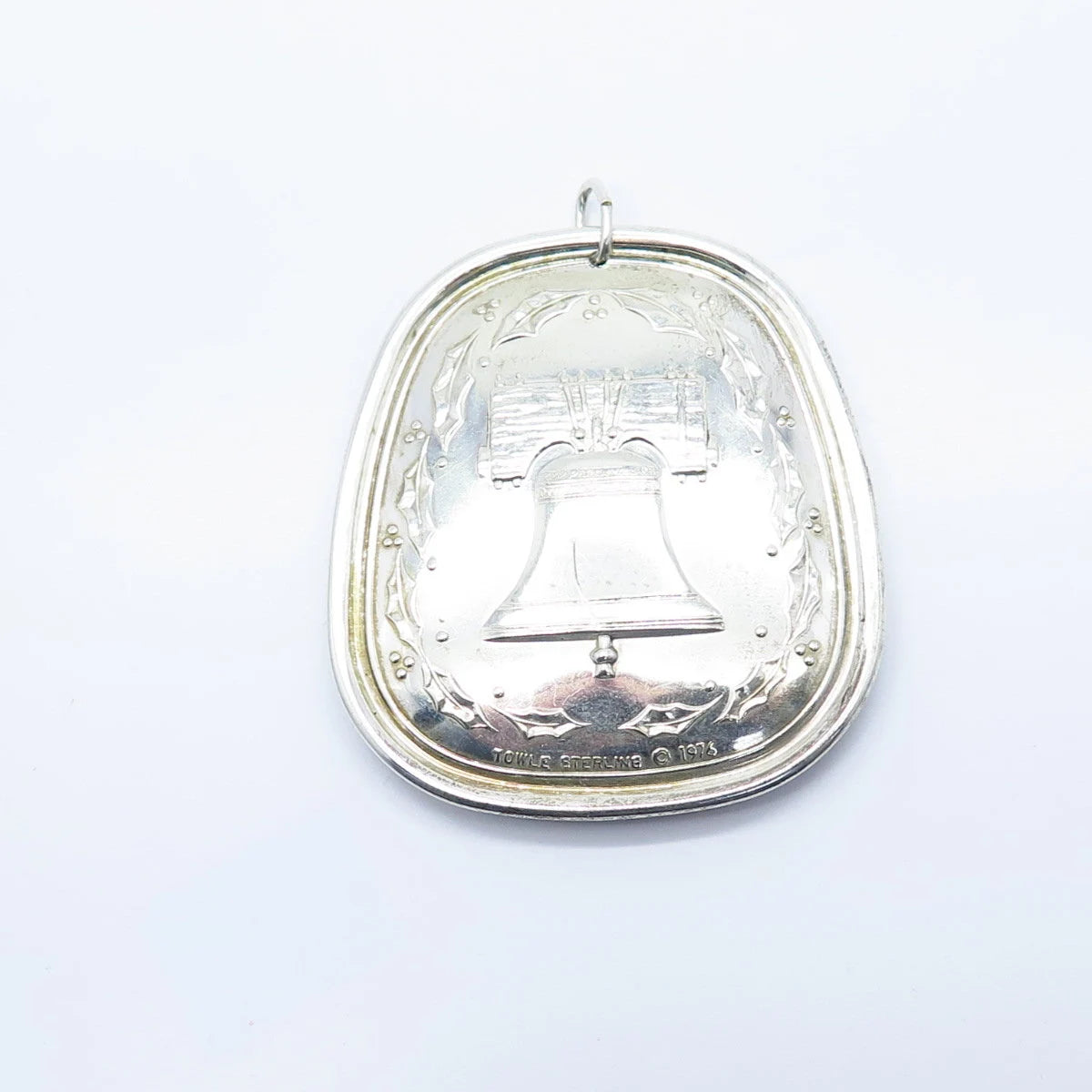 925 Sterling Silver Vintage Towle 1976 Bell Ornate Ornament