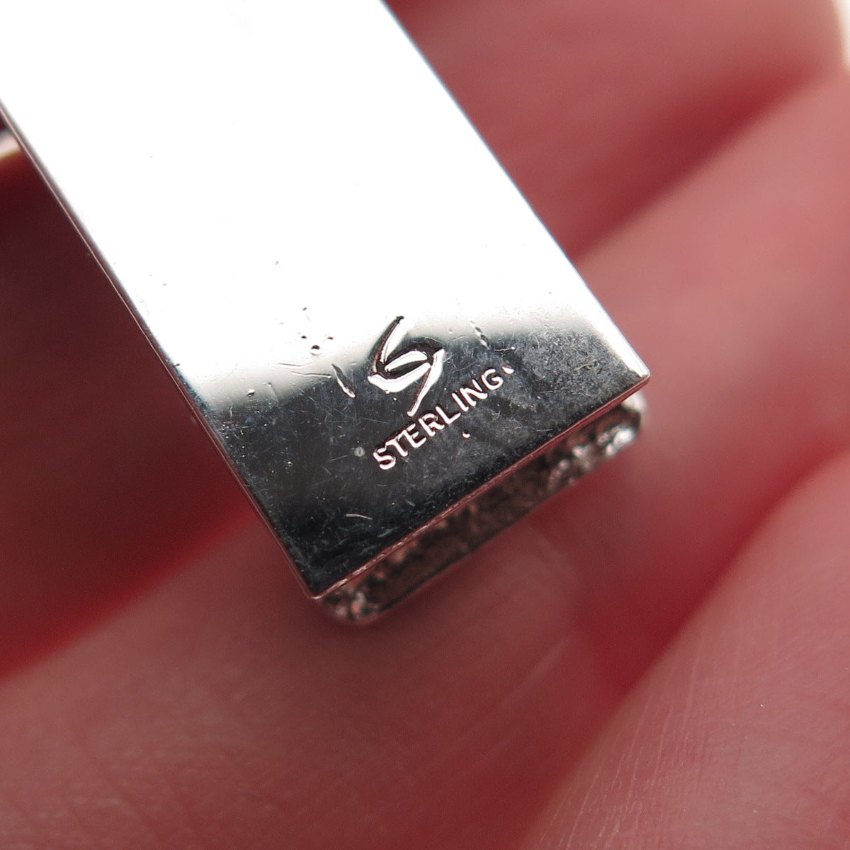 Spencer Co. 925 Sterling Silver Vintage House 3D Mini Charm Pendant