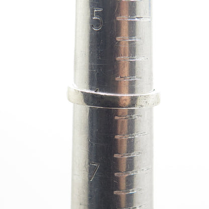 SUNRISE 925 Sterling Silver Vintage Roped Dome Oxidized Ring Size 6.25