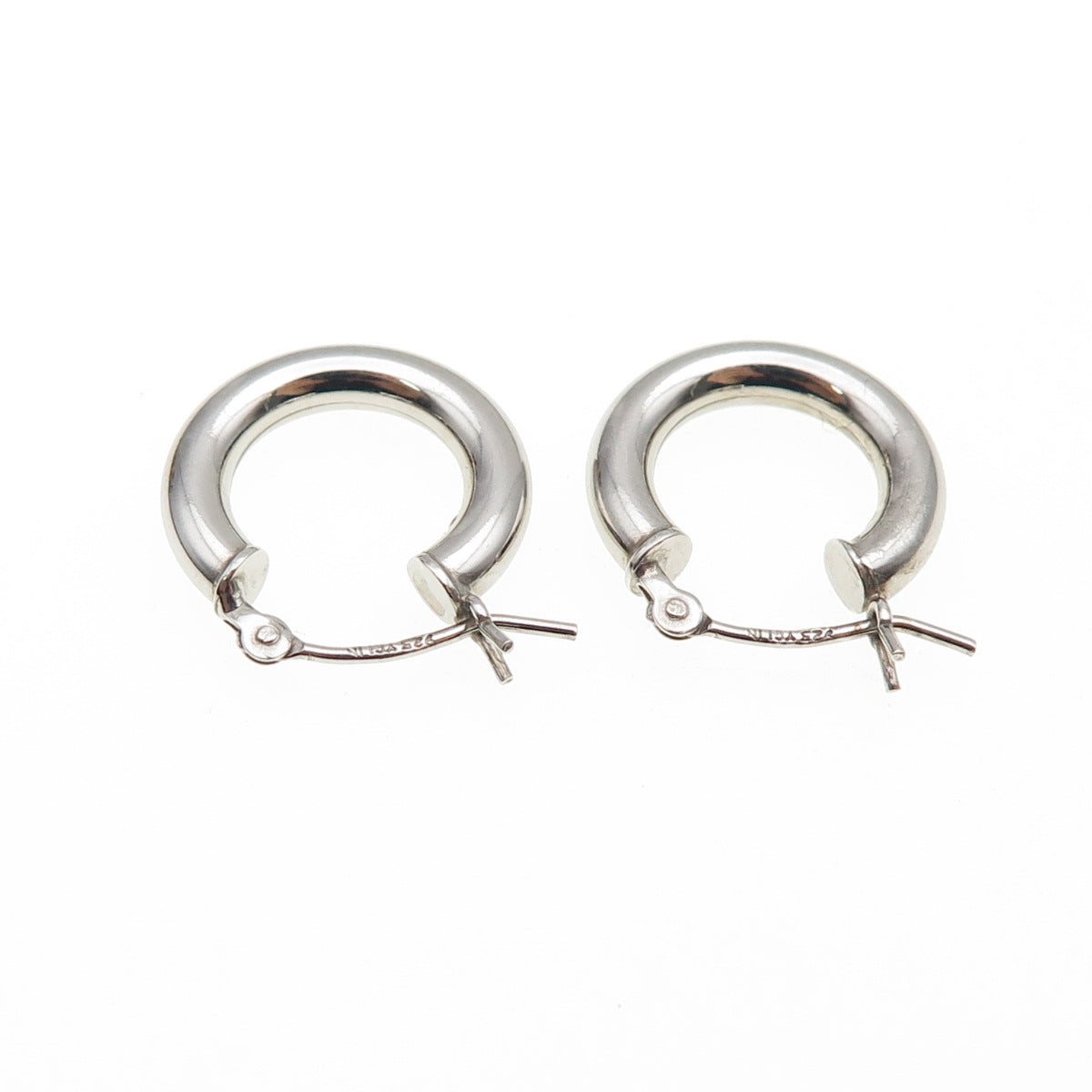 925 Sterling Silver Hoop Earrings