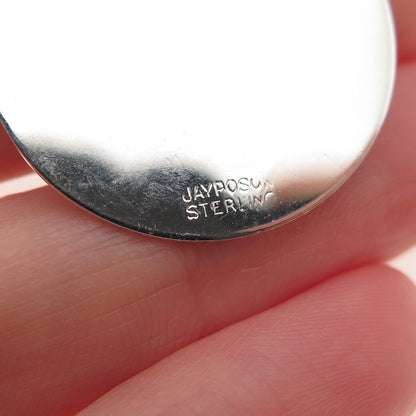 JAY POSON 925 Sterling Silver Vintage Tuesday's Child Charm Pendant