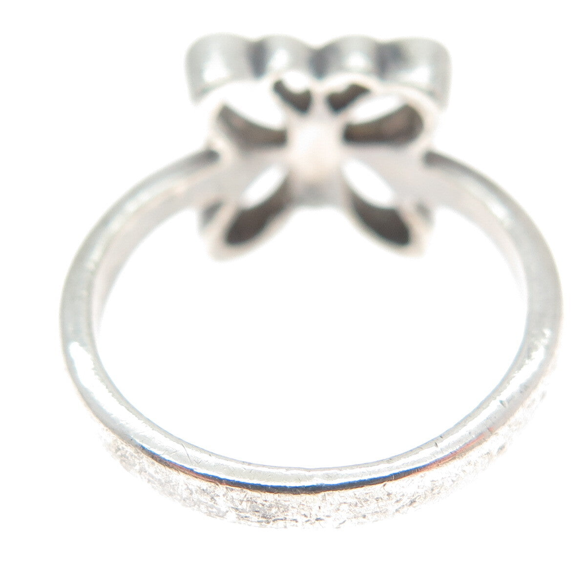 CELLINI 925 Sterling Silver Vintage Butterfly Modernist Ring Size 5.75