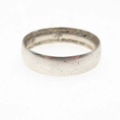900 Silver Antique 1944 US Washington Quarter Dollar Coin Band Ring Size 7