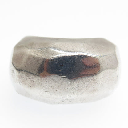 SILPADA 925 Sterling Silver Vintage Hammered Dome Ring Size 7.25