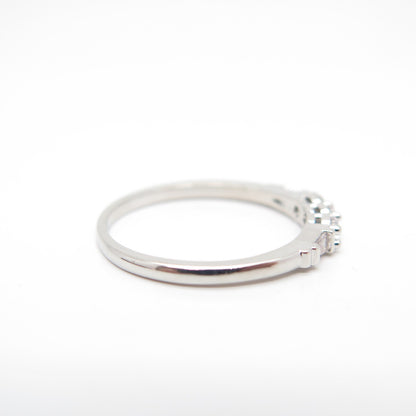 925 Sterling Silver C Z Ring Size 10.25