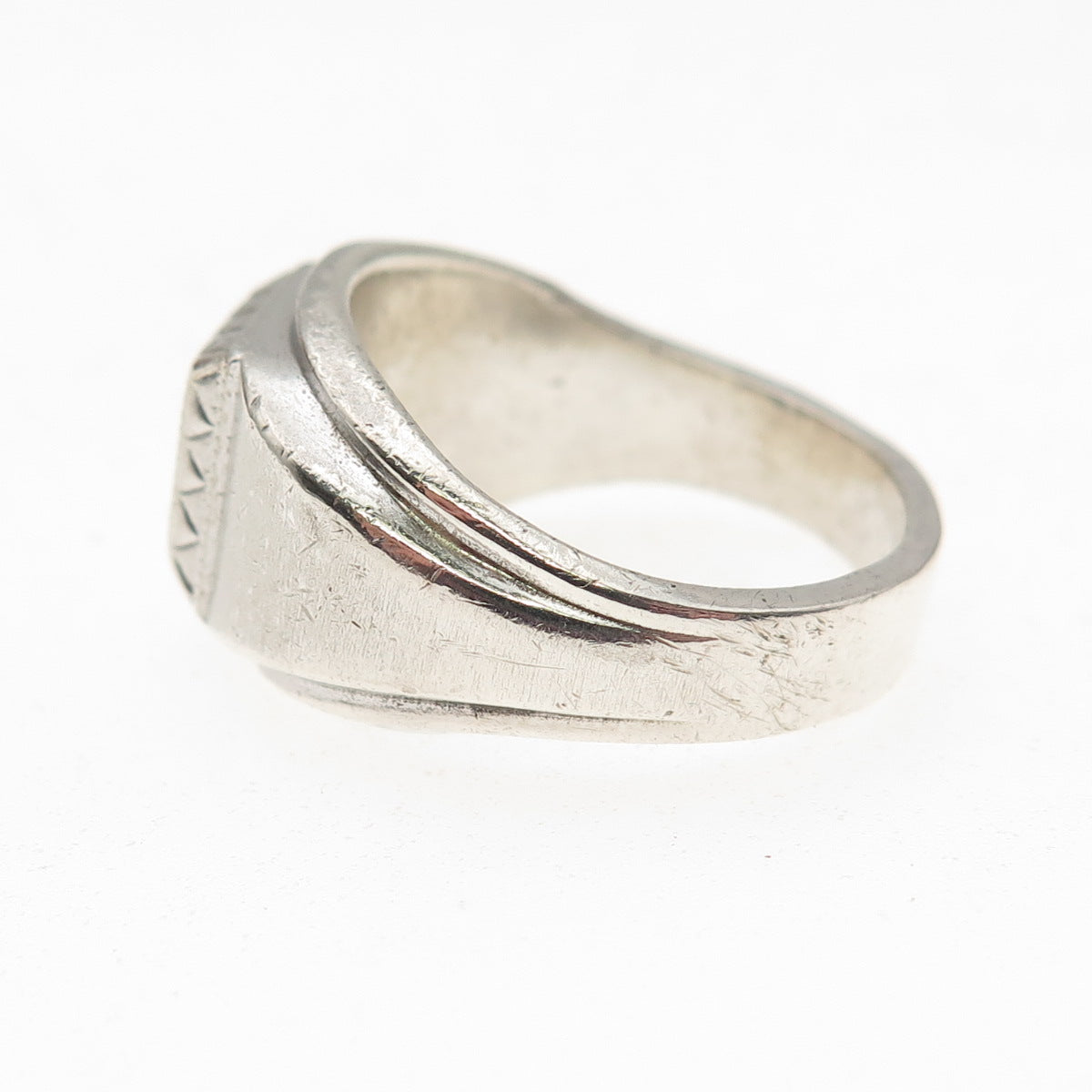 ESPO Joseph Esposito 925 Sterling Silver Antique Art Deco C Z Ring Size 9