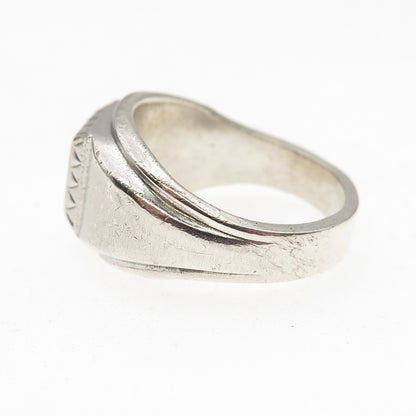 ESPO Joseph Esposito 925 Sterling Silver Antique Art Deco C Z Ring Size 9
