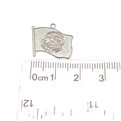 Elco Sterling Silver Vintage 1964-65 New York World's Fair Mini Charm Pendant