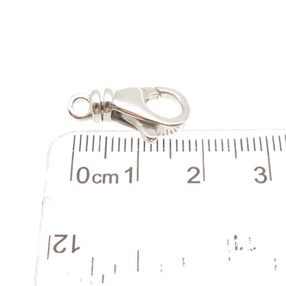 925 Sterling Silver Vintage Bracelet / Necklace Lobster Lock Clasp