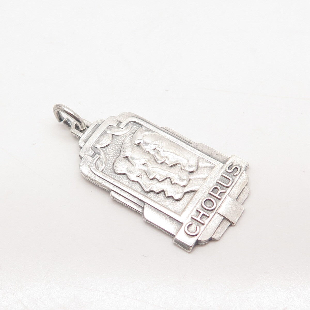 925 Sterling Silver Vintage Balfour "Chorus" Pendant