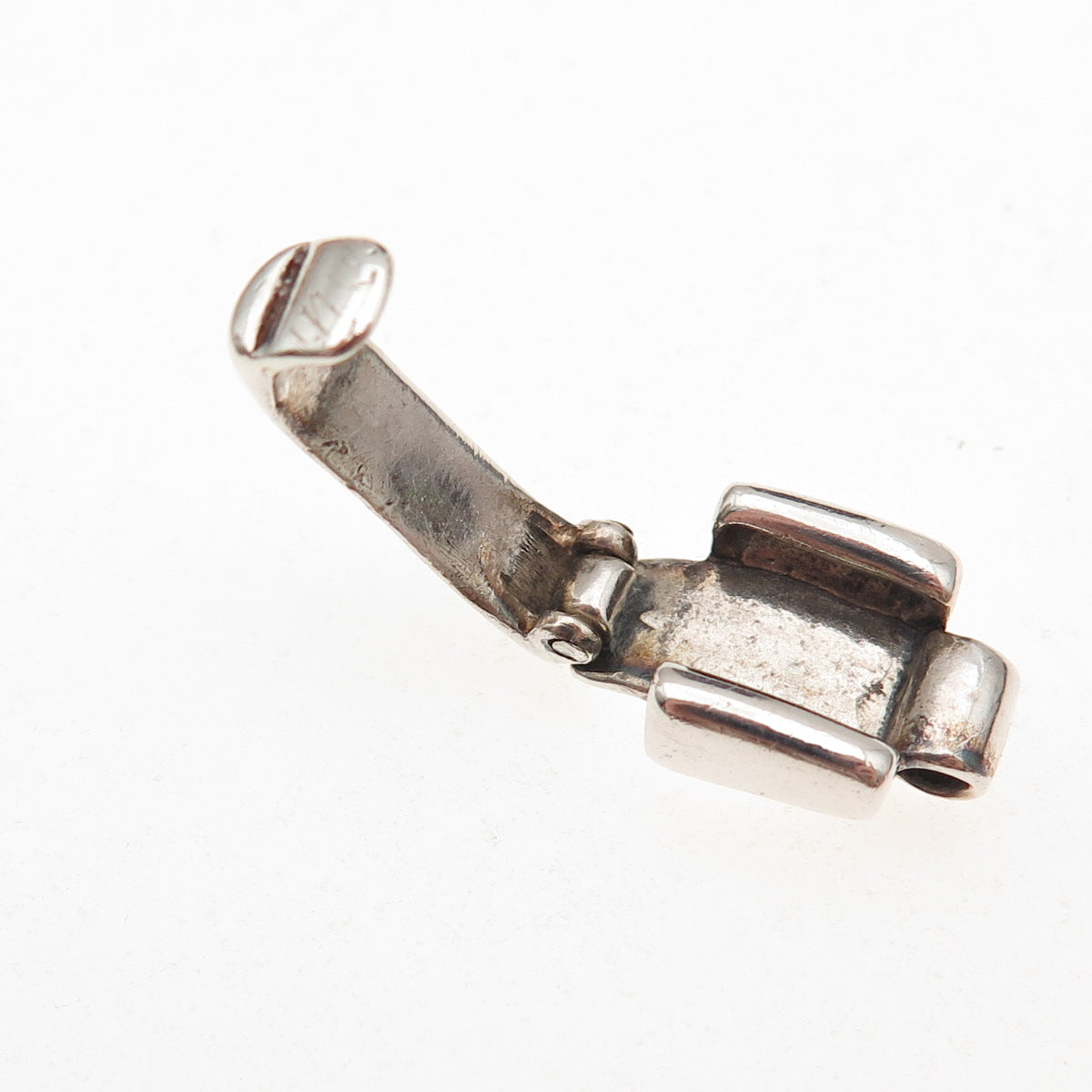 Morning Sun 925 Sterling Silver Vintage Bracelet / Necklace Lock Clasp