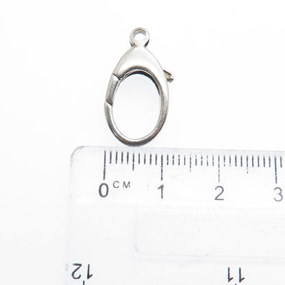 925 Sterling Silver Vintage Bracelet & Necklace Lobster Claw Lock Clasp