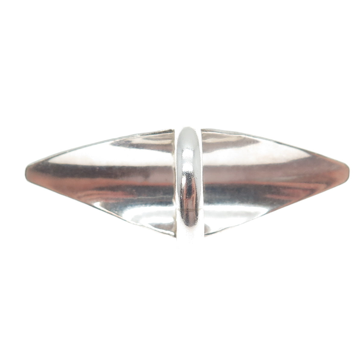 CHAPAL ZENRAY 925 Sterling Silver Vintage Real Amazonite Oxidized Ring Size 6.25