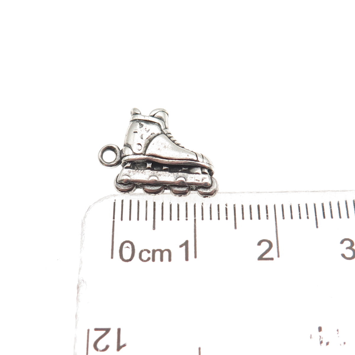 Sunwest 925 Sterling Silver Vintage Rollerblade Skate Mini Charm Pendant