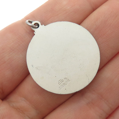 O.C. TANNER Sterling Silver Vintage 1986 San Francisco Oxidized Charm Pendant