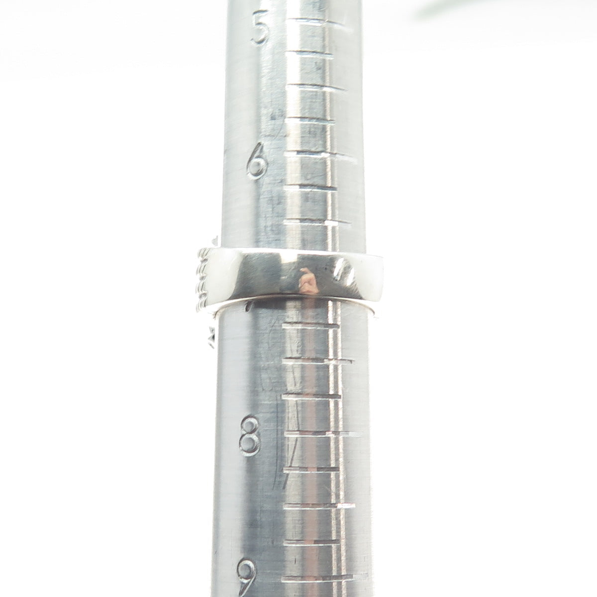 925 Sterling Silver Real Cushion-Cut Amethyst & White Topaz Ring Size 7