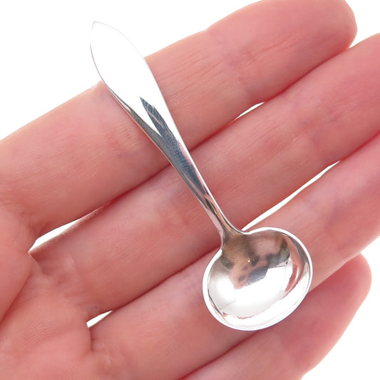 Watson 925 Sterling Silver Antique 1911 John Adams Salt & Spices Spoon