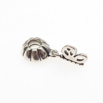 PANDORA 925 Sterling Silver Friends Forever Butterfly Dangle Charm