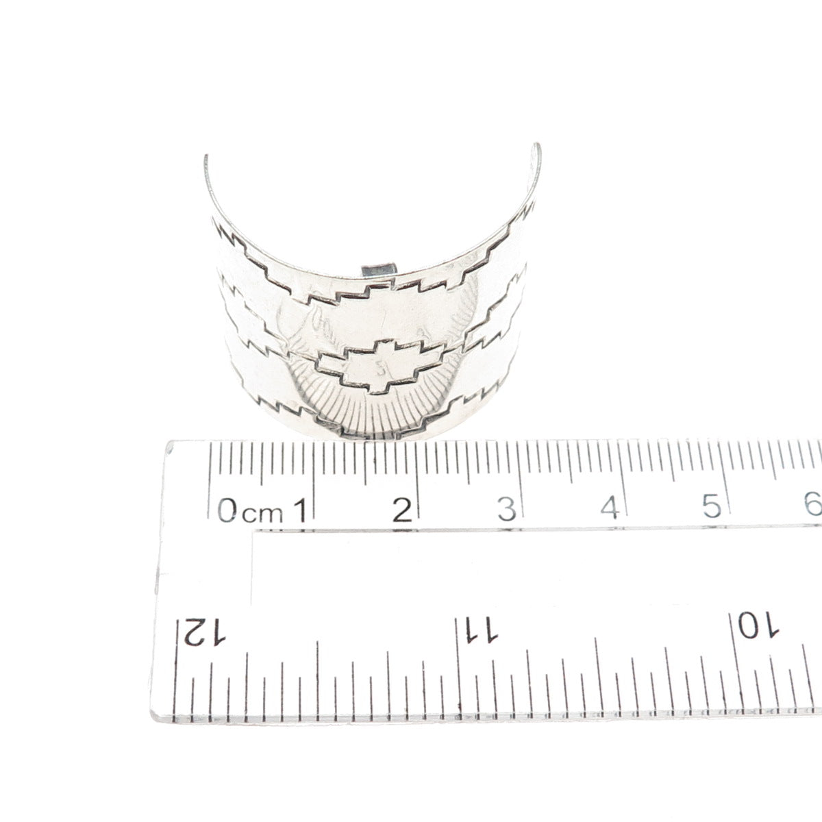 Bruce Wood Navajo Old Pawn Sterling Silver Vintage Southwestern Tribal Pendant