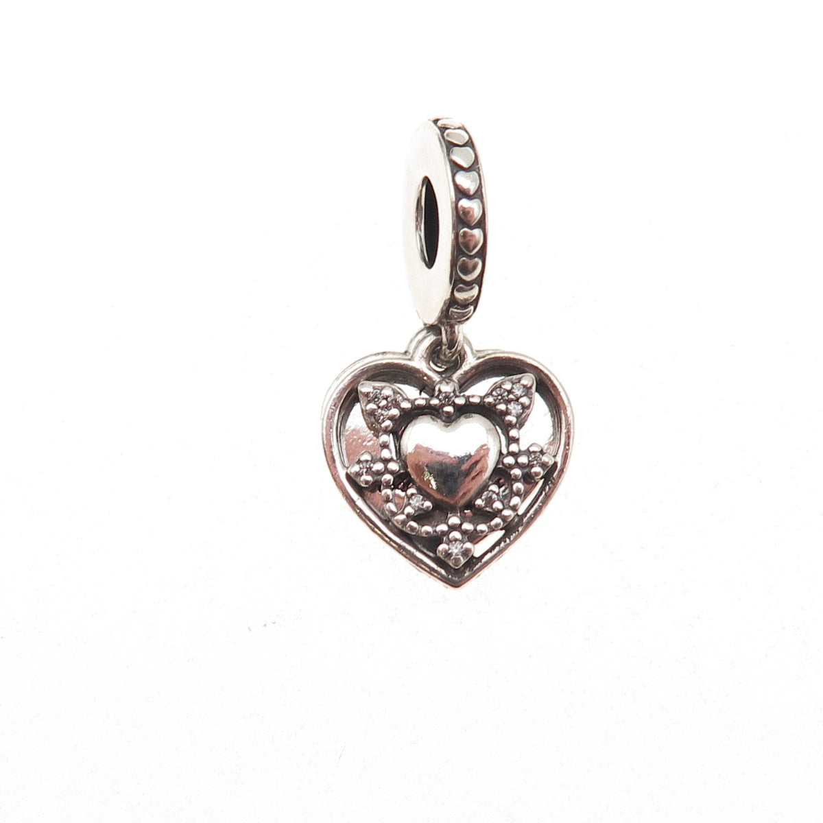 Pandora 925 Sterling Silver My Wife Always Heart Dangle Charm
