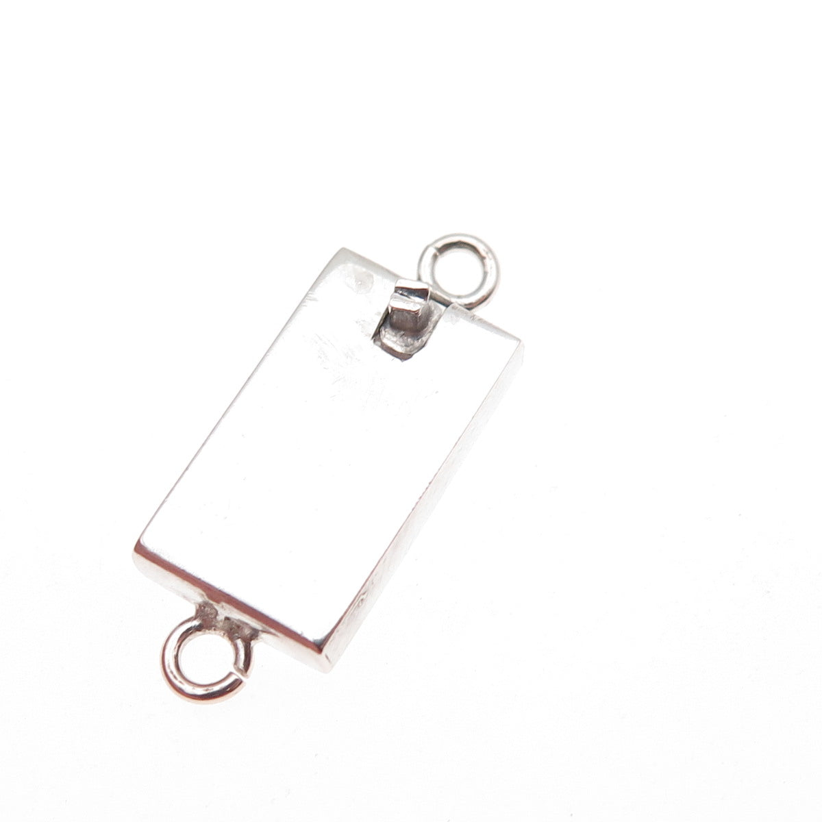 800 Silver Vintage Bracelet / Necklace Box Lock Clasp