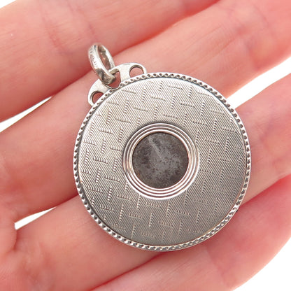 925 Sterling Silver Antique Art Deco Cigarette Cutter Chatelaine Fob