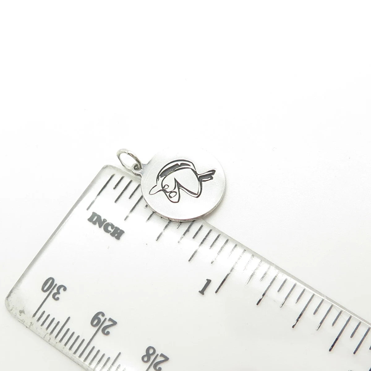 925 Sterling Silver USA Two In Town Horse Charm Pendant