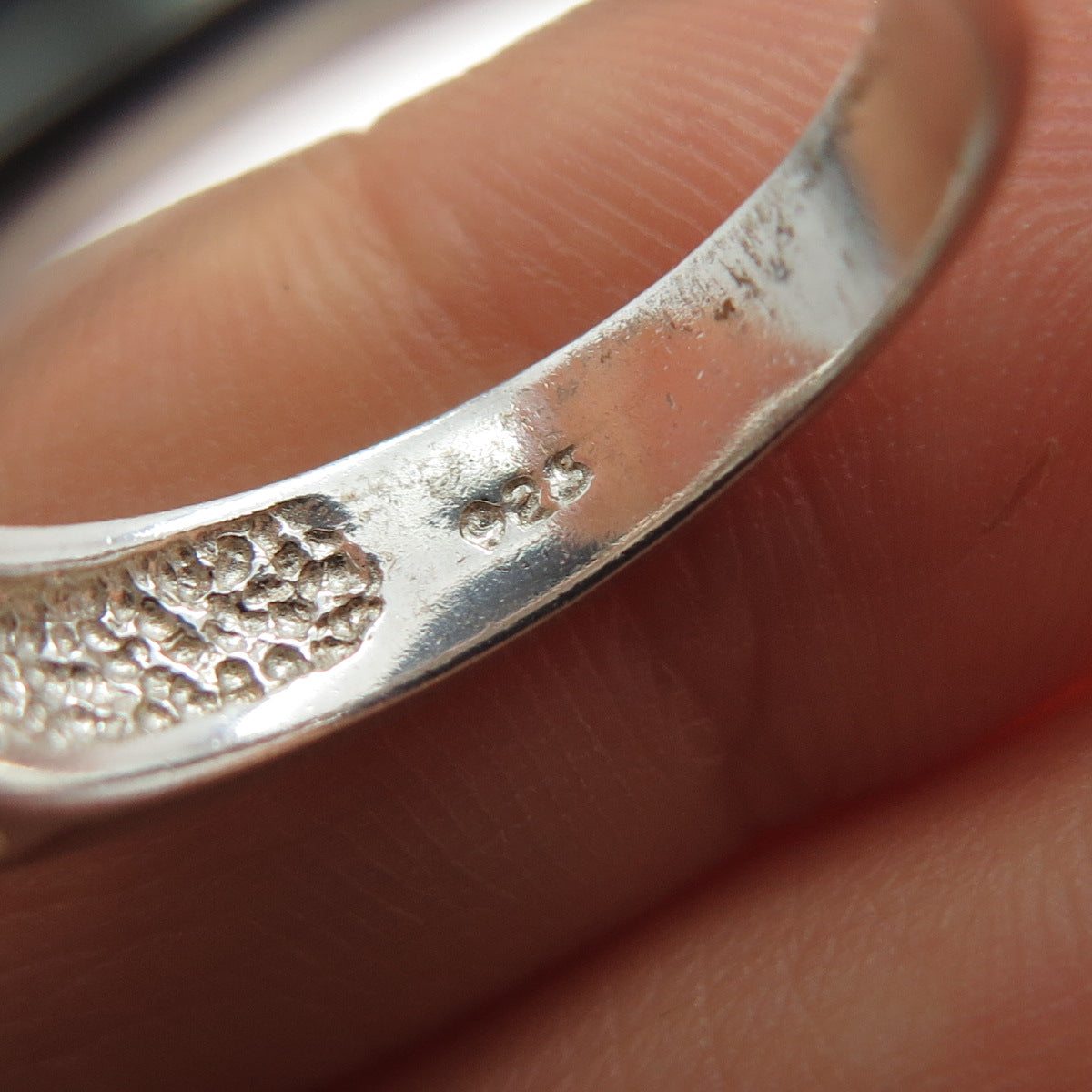 JED Joseph Demarco 925 Sterling Silver Vintage Pear-Cut C Z Ring Size 7