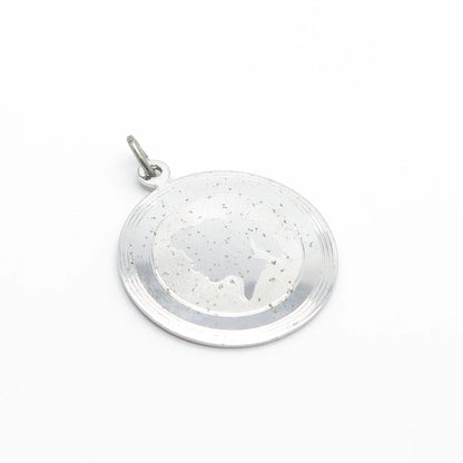 925 Sterling Silver Vintage Griffith & Sons Co Girl Profile Charm Pendant