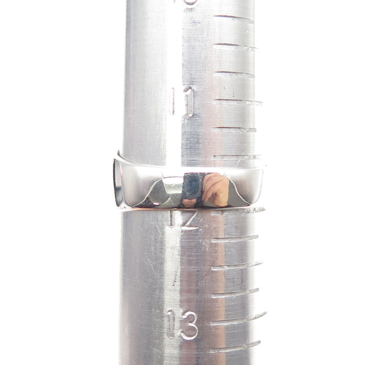 925 Sterling Silver Vintage Mexico Real Black Onyx Modernist Ring Size 12